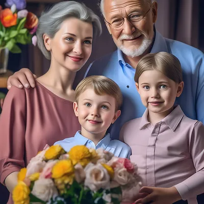 С Днем Бабушек и Дедушек! Красивое поздравление для Вас! С праздником милые  бабушки и дедушки! 2021 - YouTube