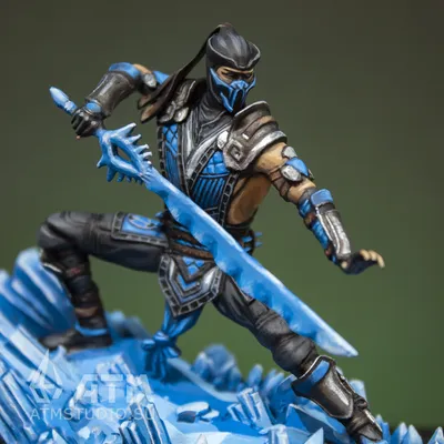 Фигурка Саб Зиро: купить фигурку Sub-Zero из игры Mortal Kombat X от Mezco  в магазине Toyszone.ru