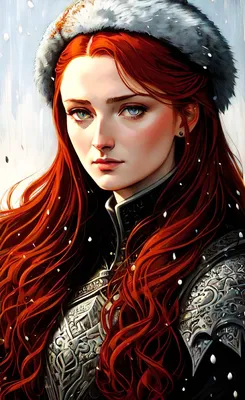 Download Sansa Stark Art Character Royalty-Free Stock Illustration Image -  Pixabay