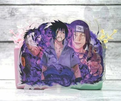 Картина на холсте Аниме наруто саске учиха Anime naruto sasuke uchiha 20х30  см HOLSTBAR - купить по низкой цене в интернет-магазине OZON (1197378657)