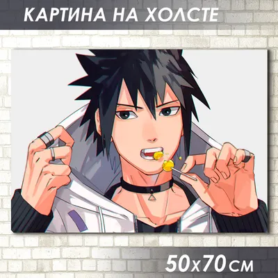 Обои на рабочий стол Uchiha Sasuke / Учиха Саске с мечем сидит на камне на  фоне неба из аниме Наруто / Naruto, обои для рабочего стола, скачать обои,  обои бесплатно