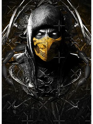 Mortal Kombat - Scorpion\" Poster by CXDigitalArt | Redbubble