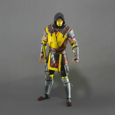 Scorpion from the new Mortal Kombat movie. I wish the gauntlets were  symmetrical. I'm working on Sub-zero next. : r/DestinyFashion