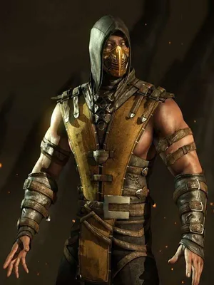 Scorpion from mortal kombat 11 on Craiyon