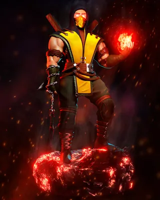 Neto Penteado - Scorpion Mortal Kombat 11