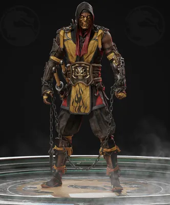 Scorpion Mortal Kombat 1 4K Wallpaper iPhone HD Phone #6511k