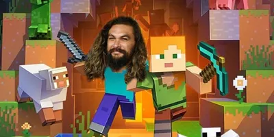 Lego Minecraft фигурка стива выглядывая из лимонного бальзама и мяты травы  листья улыбаются и машут левой рукой. Редакционное Стоковое Изображение -  изображение насчитывающей мелисса, свеже: 221116379