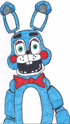 Как слепить Той Бонни ФНАФ из пластилина Туториал Toy Bonnie FNAF from clay  Tutorial - YouTube