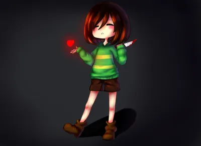 Nightmare Sans on X: \"#frisk #chara #undertale https://t.co/0pOElTvkar\" / X