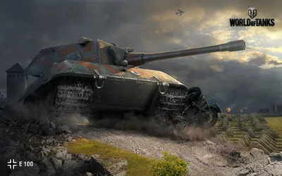 Фото World of Tanks Танки E 100 3д Игры