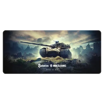 Купить коврик для мыши World of Tanks Sabaton Spirit of War Limited Edition  X-Large по цене от 1500 руб., характеристики, фото, доставка