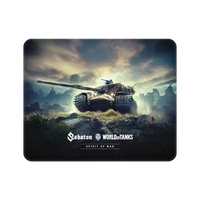 Купить коврик для мыши World of Tanks Sabaton Spirit of War Limited Edition  Large по цене от 1000 руб., характеристики, фото, доставка