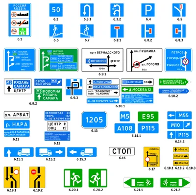 Плакаты Дорожные знаки