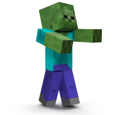 Minecraft Zombie Rigged for Cinema 4D 3D Model $29 - .c4d - Free3D