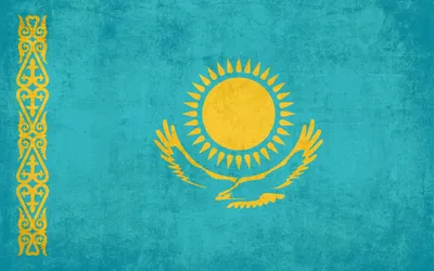 Mobile wallpaper: Flag Of Kazakhstan, Flags, Misc, 349470 download the  picture for free.