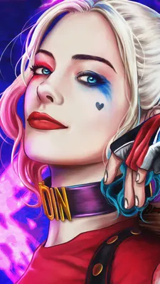 Margot Robbie in Suicide Squad film as Harley Quinn Wallpaper for iPhone 5C