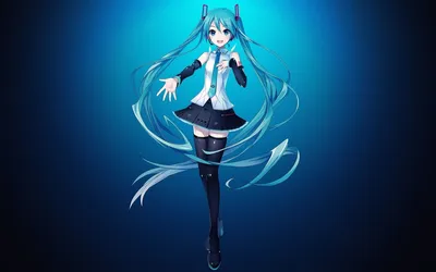 Обои Vocaloid Hatsune Miku на телефон 1080x1920