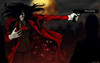 Наклейки-стикеры по аниме \"Хеллсинг\", Hellsing купить по цене 145 ₽ в  интернет-магазине KazanExpress