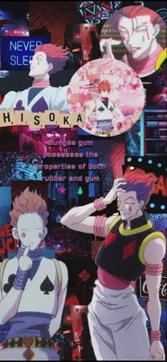 ℋ𝖎𝖘𝖔𝓚𝖆)↷🃏♣️ | Hunterxhunter hisoka, Hisoka, Hunter anime