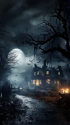 HALLOWEEN WALLPAPER - HORROR NIGHT - HeroWall Backgrounds