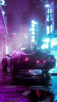 Новый OLED-плакат Cyberpunk 2077