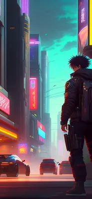 Фотообои \"Яркая игра Cyberpunk 2077\" - Арт. 904228 | Купить в  интернет-магазине Уютная стена