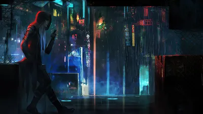 Cyberpunk обои на телефон [29+ изображений]