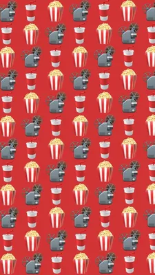 Wallpaper „Emoji Cinema“ / Обои „Эмодзи Кино“ | Кино, Обои, Яркие обои