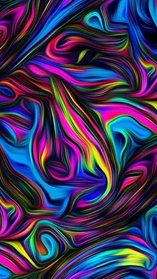 Открытка из приложения Кефир: https://kefirapp.com/c/1681698 | Painting  wallpaper, Wallpaper iphone neon, Abstract