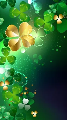 inDesign] Golden Clover - Wallpaper | St patricks day wallpaper, Pretty  wallpapers, Wallpaper backgrounds