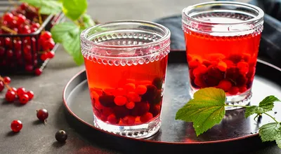 Polish Redcurrant Kompot - CookINPolish – Polish Food Recipes