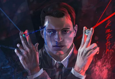 Скачать обои Робот, детектив, андроид, android, коннор, detroit become  human, раздел игры в разрешении 1280x960