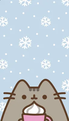 Christmas Pusheen Wallpapers - Wallpaper Cave