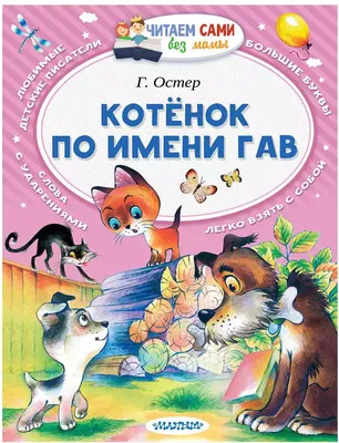 Книга АСТ Котенок по имени Гав Сказки купить по цене 371 ₽ в  интернет-магазине Детский мир