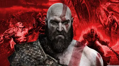 Живые обои God of War - Kratos / персонализация интерфейса