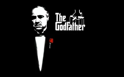 Скачать обои черный, Godfather, Крестный Отец, раздел фильмы в разрешении  1366x768