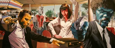 Pulp fiction обои на телефон