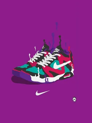 Купить постер (плакат) Sneakers Nike на стену для интерьера (артикул 100653)