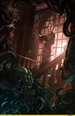 Ктулху :: Лавкрафт :: Lovecraft / смешные картинки и другие приколы:  комиксы, гиф анимация, видео, лучший интеллектуальный юмор.