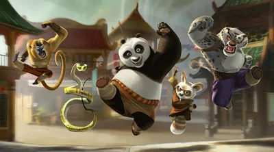 Обои Kung Fu Panda 3 HD на Huawei Honor 8