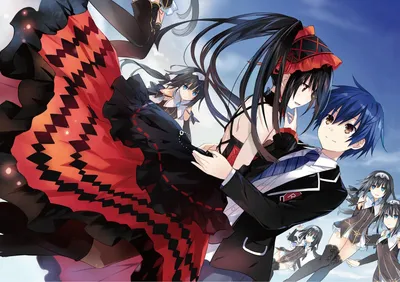 аниме, аниме девушки, Date A Live, Tokisaki Kurumi, оружие, пистолет,  длинные волосы, HD обои | Wallpaperbetter