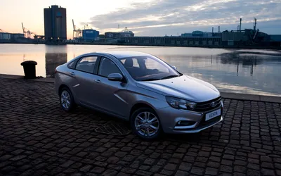 Обои на рабочий стол автомобили Lada Vesta Sport - 2018