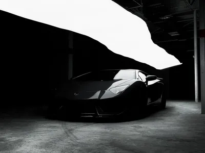 Dark, black, Lamborghini Aventador wallpaper, hd image, picture, e3b4d049