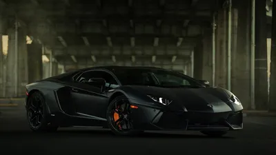 Обои на телефон mansory, lamborghini, aventador, черный, ворота, вид  спереди - скачать бесплатно в высоком качестве из категории \"Машины\"