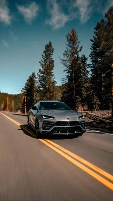 Скачать 1080x1920 lamborghini urus, lamborghini, автомобиль, серый, дорога  обои, картинки samsung galaxy s4, s5, note, sony xperia z, z1, z2, z3, htc  one, lenovo vibe