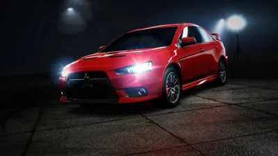 Купить Светоотражающая наклейка Mitsubishi Lancer 10