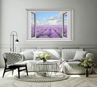 Картинка Lavender Field для телефона и на рабочий стол Widescreen рабочего  стола PC 1920x1080 Full HD