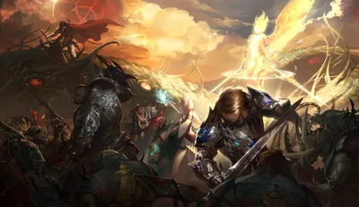 Video Game Lineage II HD Wallpaper