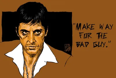 ArtStation - Tony Montana, Scarface