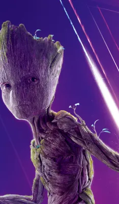 Маленький Грут обои HD (2560×1600) – Groot guards galaxy wallpaper